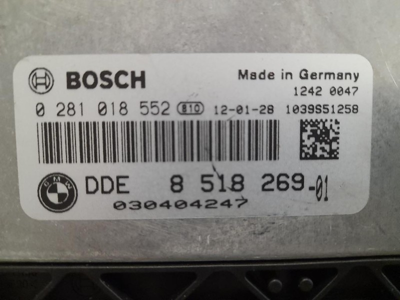 Centralina Iniezione 8518269 Bmw Serie 3 E92 Coupe 2007