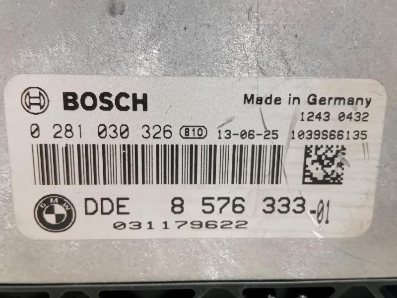 Centralina Iniezione 8576333 Bmw Serie 3 F30 Berlina 2012