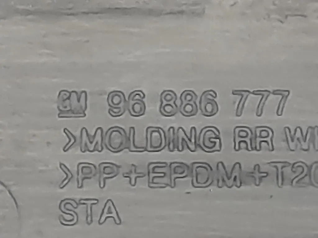 Passaruota POST SX 96886777 Chevrolet Orlando 2011