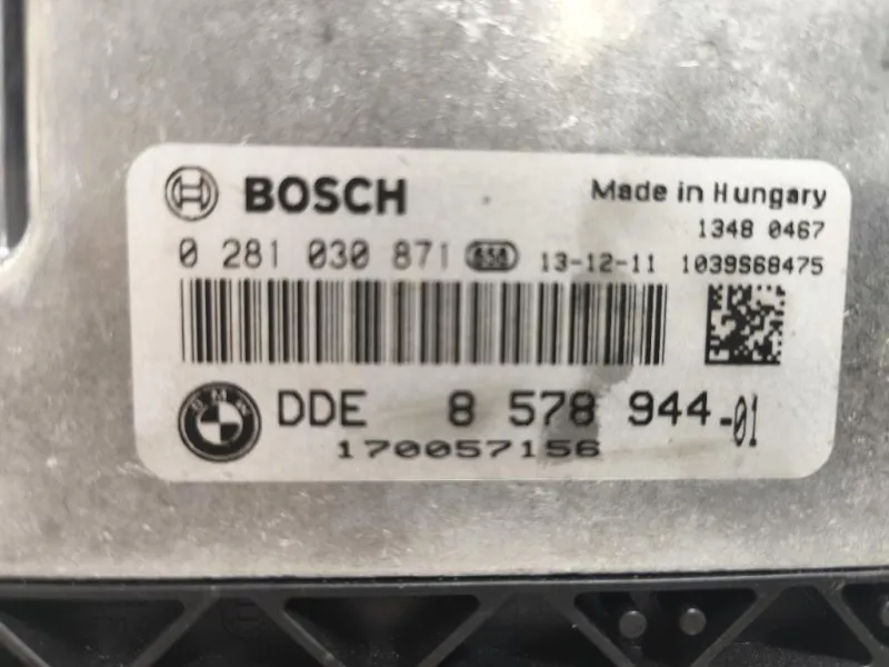 Centralina Iniezione 8578944 Bmw Serie 3 F31 Touring 2012