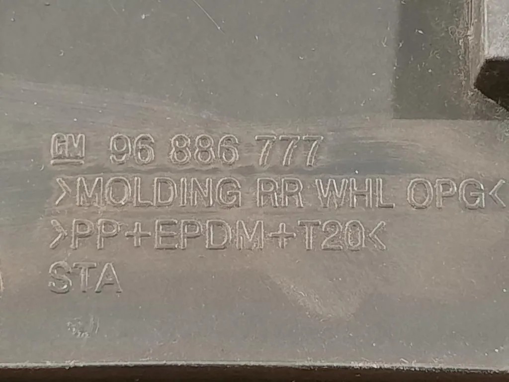 Passaruota POST SX 96886777 Chevrolet Orlando 2011