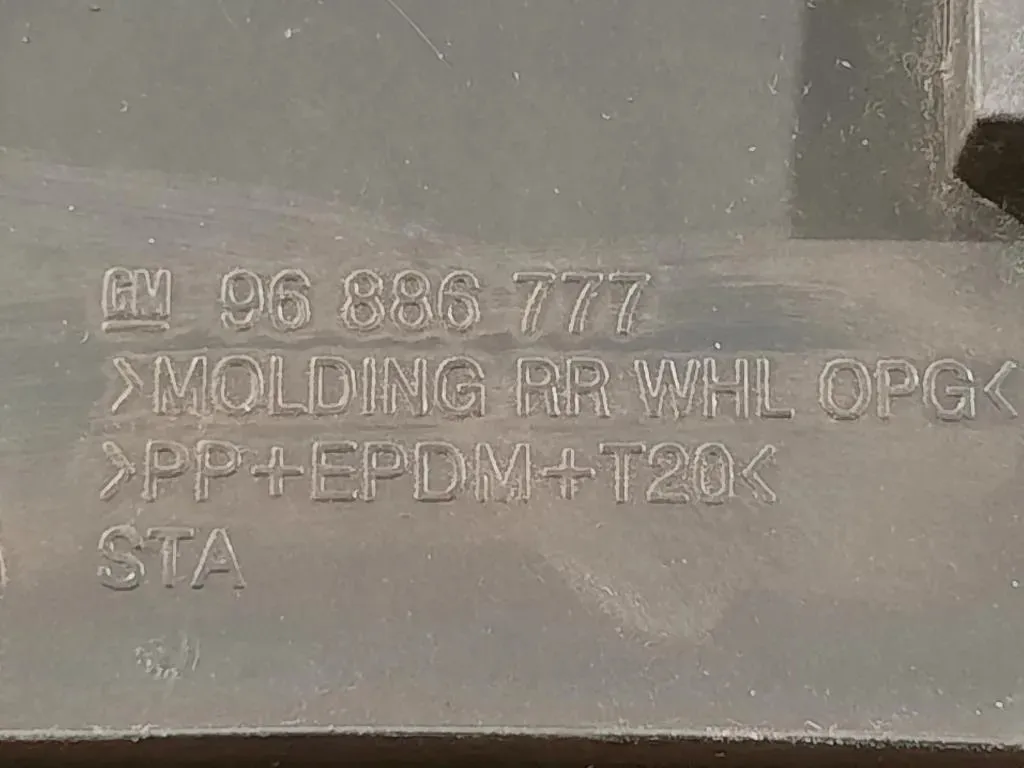 Passaruota POST SX 96886777 Chevrolet Orlando 2011