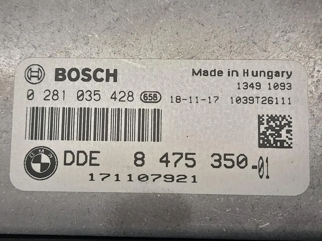 Centralina Iniezione Bmw Serie 4 F36 GRAN Coupe 2014