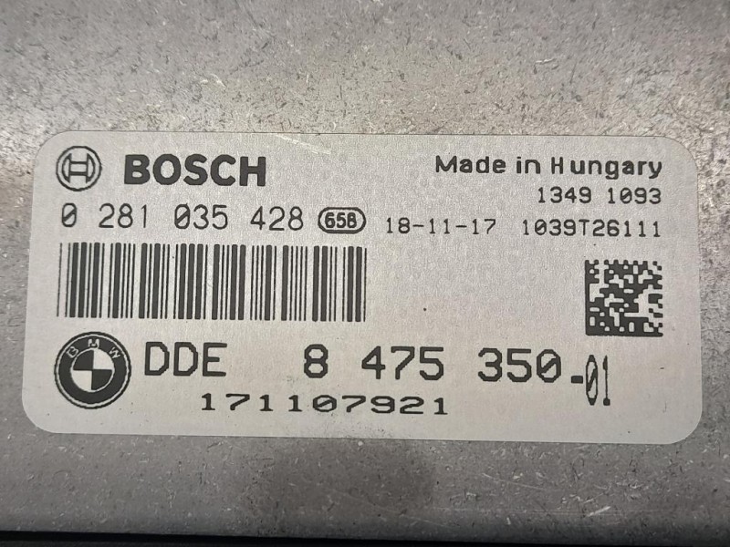 Centralina Iniezione Bmw Serie 4 F36 GRAN Coupe 2014