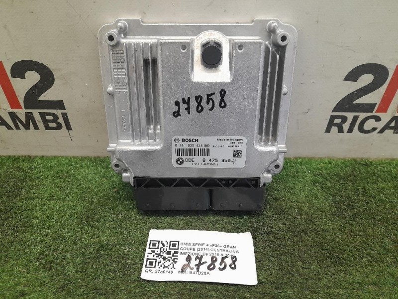 Centralina Iniezione Bmw Serie 4 F36 GRAN Coupe 2014