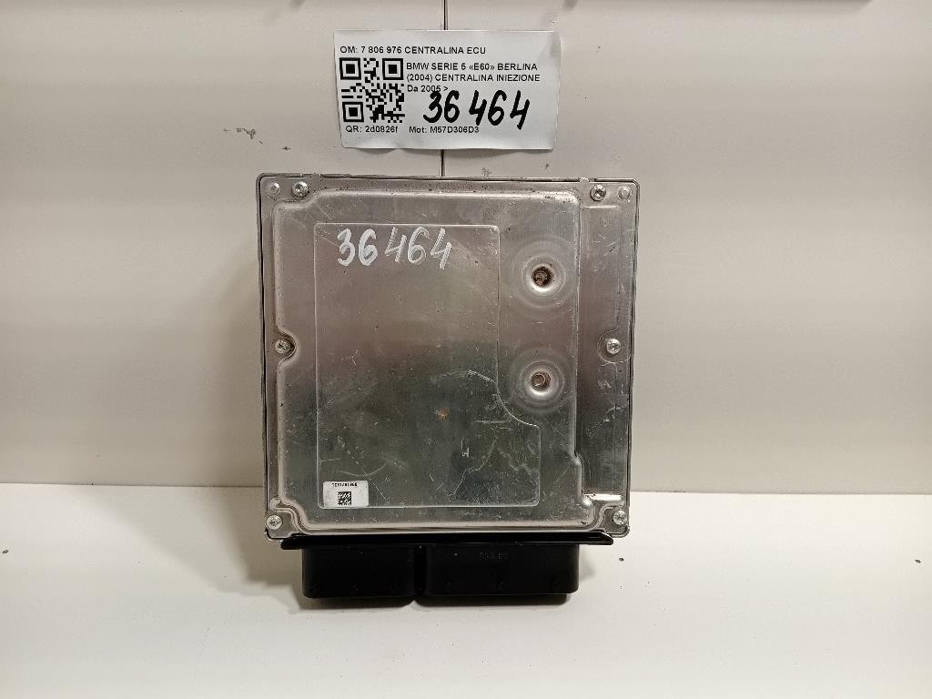 Centralina Iniezione 7 806 976 CENTRALINA ECU Bmw Serie 5 E60 Berlina 2004