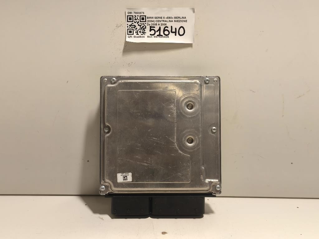 Centralina Iniezione 7803373 Bmw Serie 5 E60 Berlina 2004