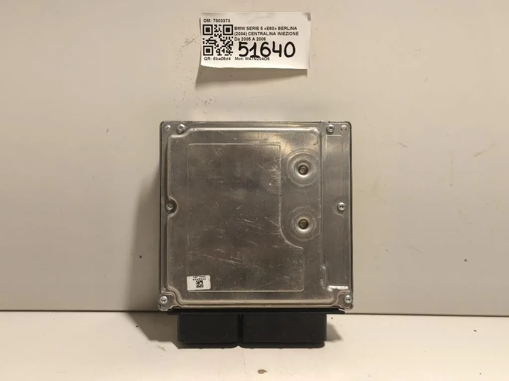 Centralina Iniezione 7803373 Bmw Serie 5 E60 Berlina 2004