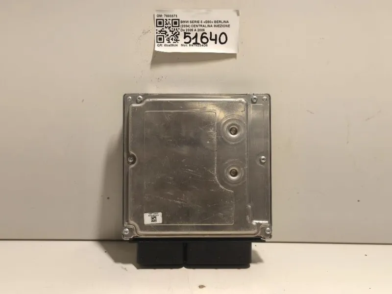 Centralina Iniezione 7803373 Bmw Serie 5 E60 Berlina 2004