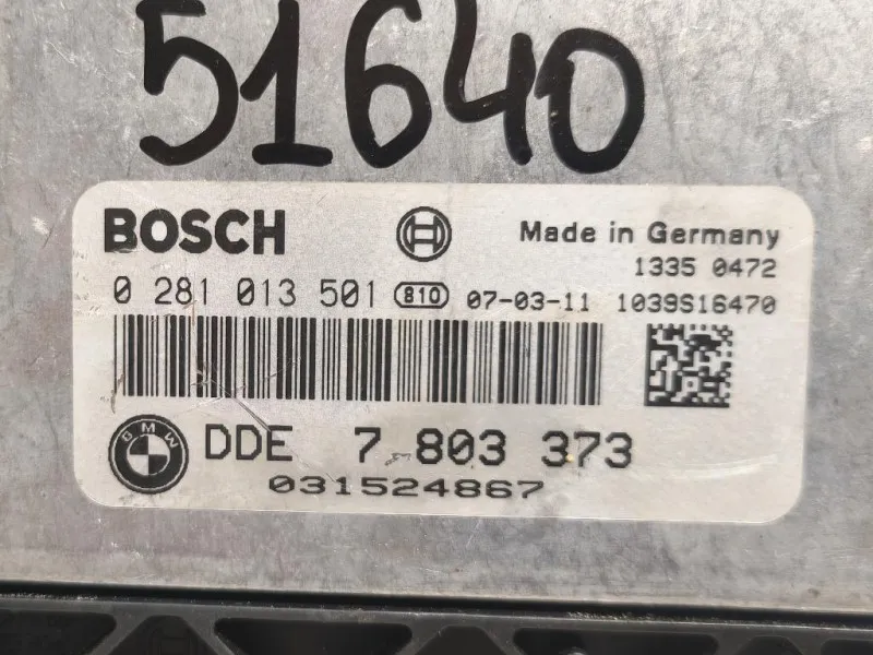 Centralina Iniezione 7803373 Bmw Serie 5 E60 Berlina 2004