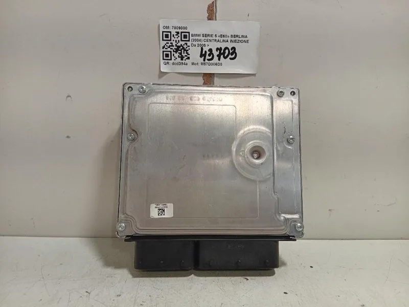 Centralina Iniezione 7809000 Bmw Serie 5 E60 Berlina 2004