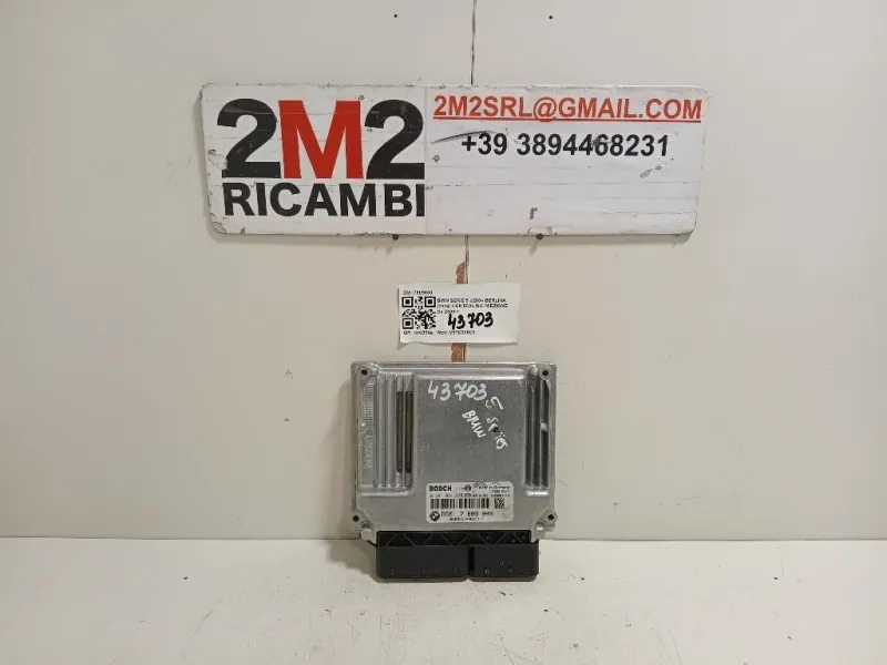 Centralina Iniezione 7809000 Bmw Serie 5 E60 Berlina 2004