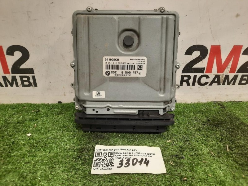 Centralina Iniezione 8509757 CENTRALINA ECU Bmw Serie 5 F07 GT 2010