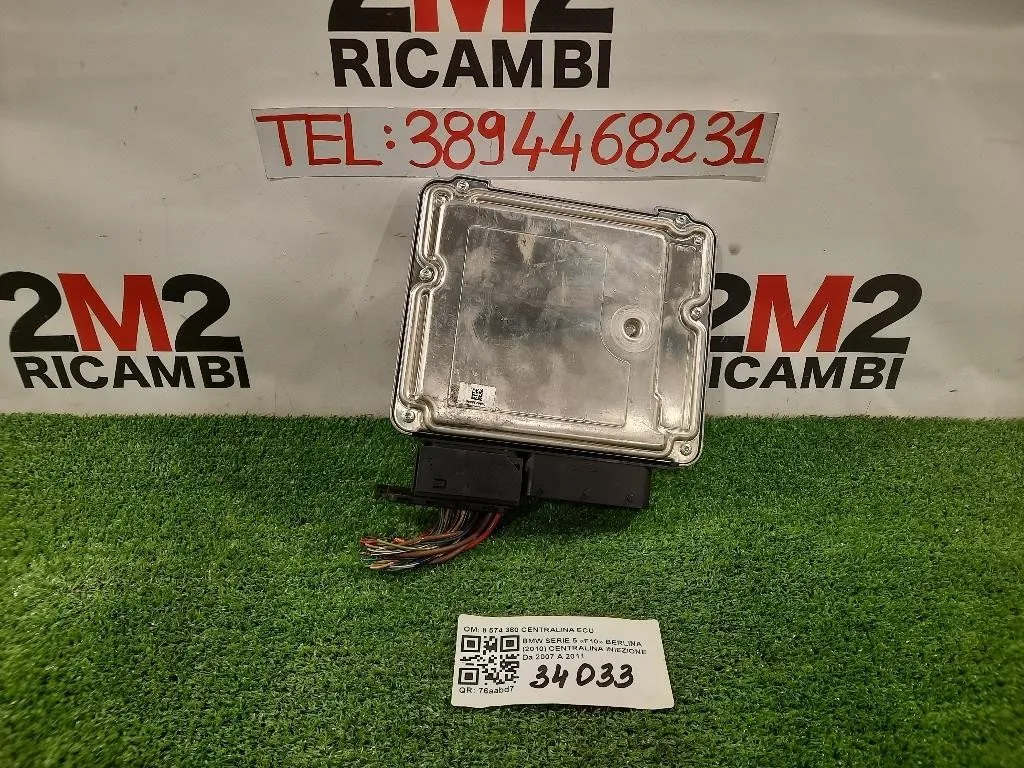 Centralina Iniezione 8 574 380 CENTRALINA ECU Bmw Serie 5 F10 Berlina 2010
