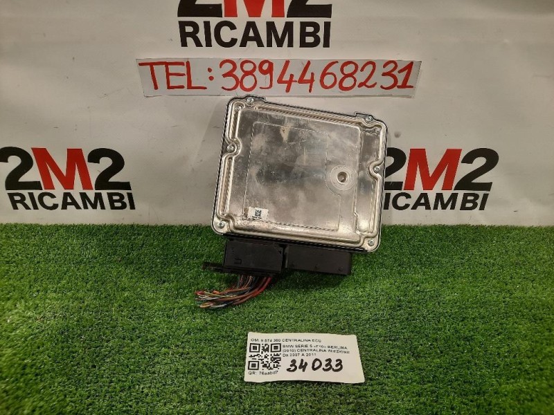 Centralina Iniezione 8 574 380 CENTRALINA ECU Bmw Serie 5 F10 Berlina 2010