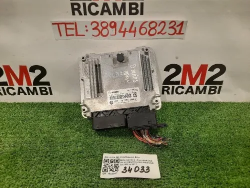 Centralina Iniezione 8 574 380 CENTRALINA ECU Bmw Serie 5 F10 Berlina 2010