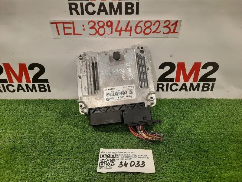 Centralina Iniezione 8 574 380 CENTRALINA ECU Bmw Serie 5 F10 Berlina 2010