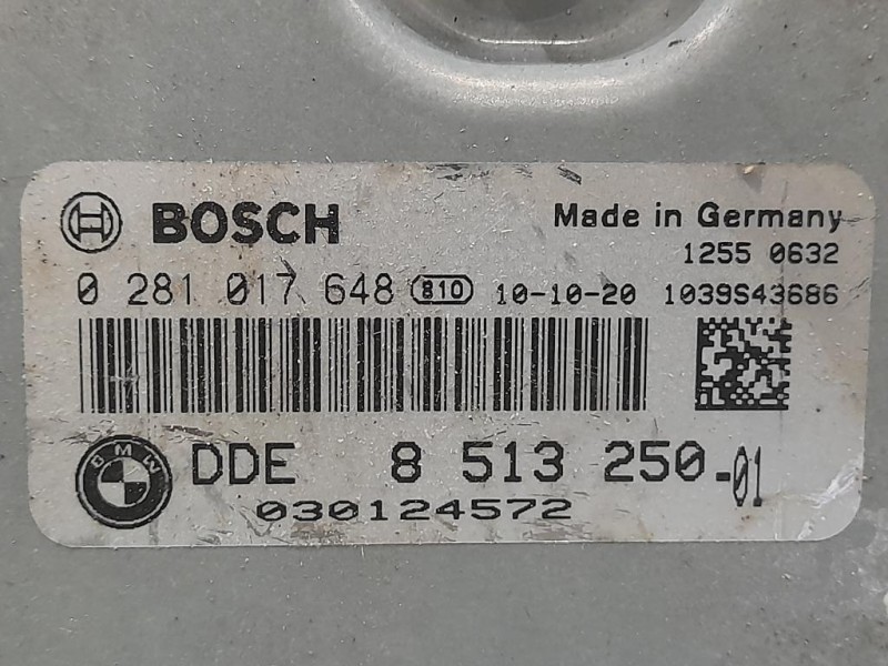 Centralina Iniezione 8513250-01 Bmw Serie 5 F10 Berlina 2010