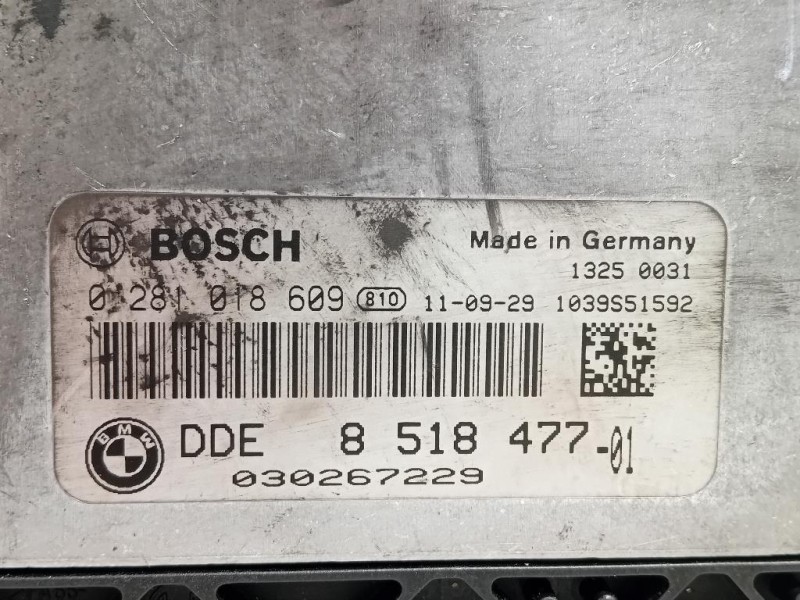 Centralina Iniezione 8 518 477-01 Bmw Serie 5 F10 Berlina 2012