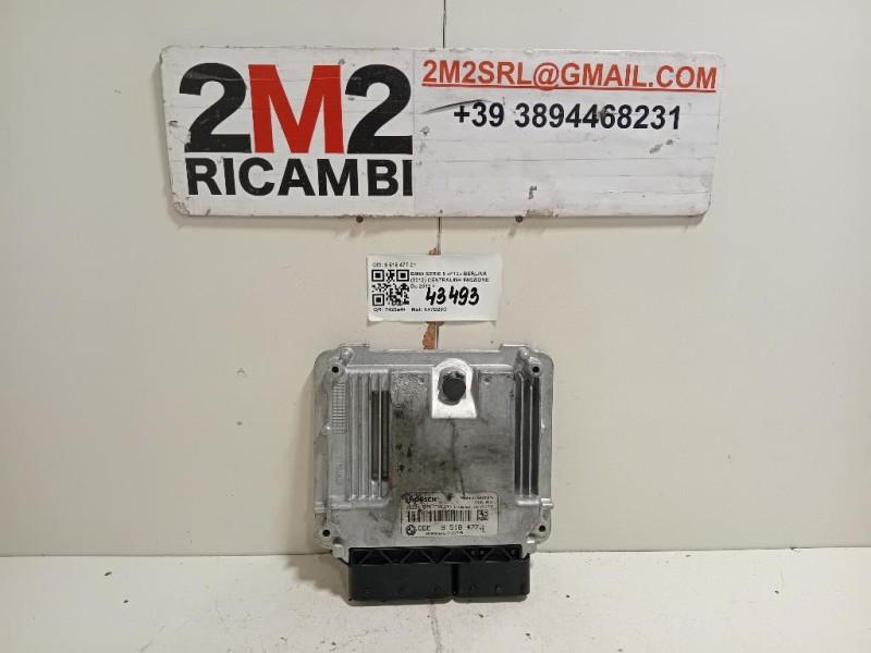 Centralina Iniezione 8 518 477-01 Bmw Serie 5 F10 Berlina 2012