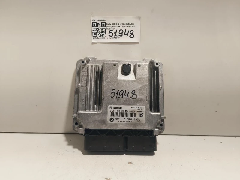 Centralina Iniezione 857899501 Bmw Serie 5 F10 Berlina 2012