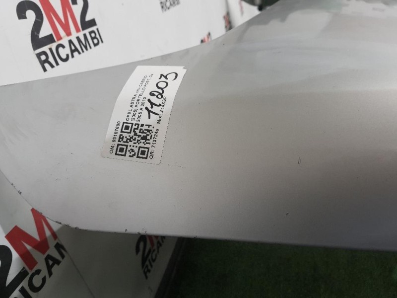 Portello POST NUDO 93187690 Opel Astra H Cabrio 2005