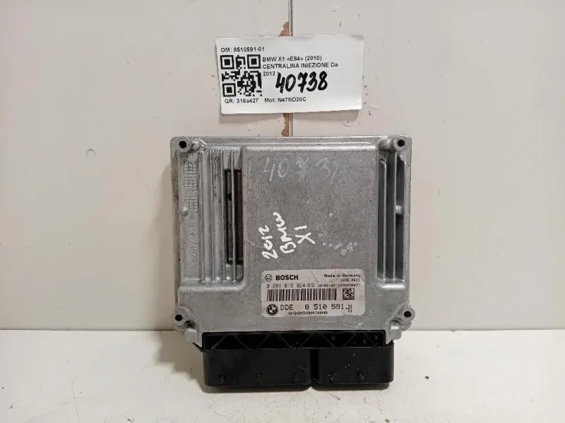 Centralina Iniezione 8510591-01 Bmw X1 E84 2010