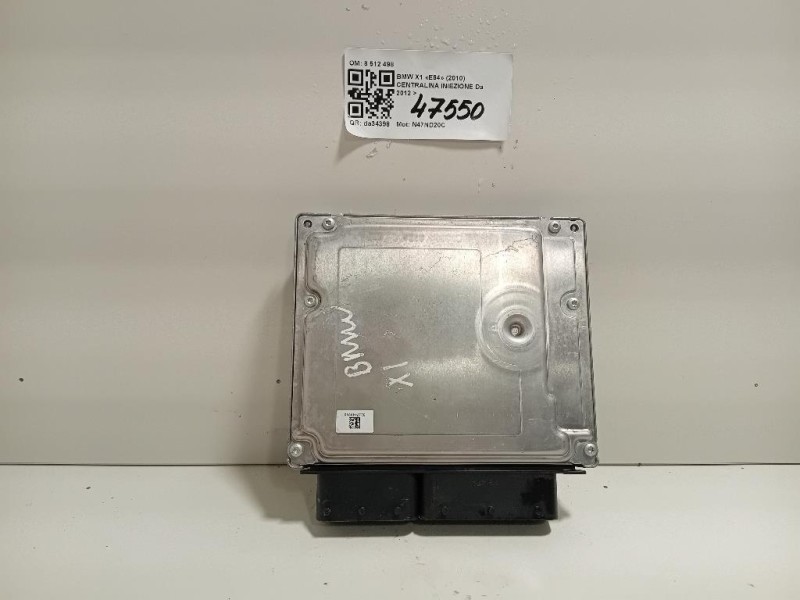 Centralina Iniezione 8 512 498 Bmw X1 E84 2010