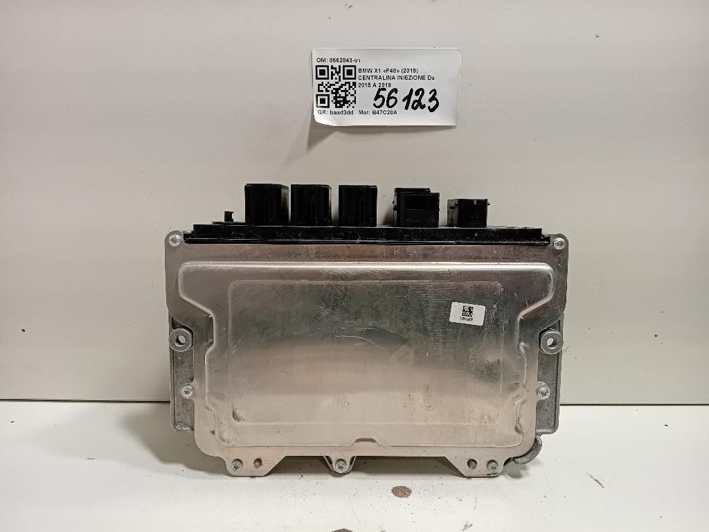 Centralina Iniezione 8662843-01 Bmw X1 F48 2015