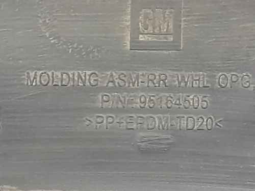 Passaruota POST SX 95164505 Opel Mokka 2013