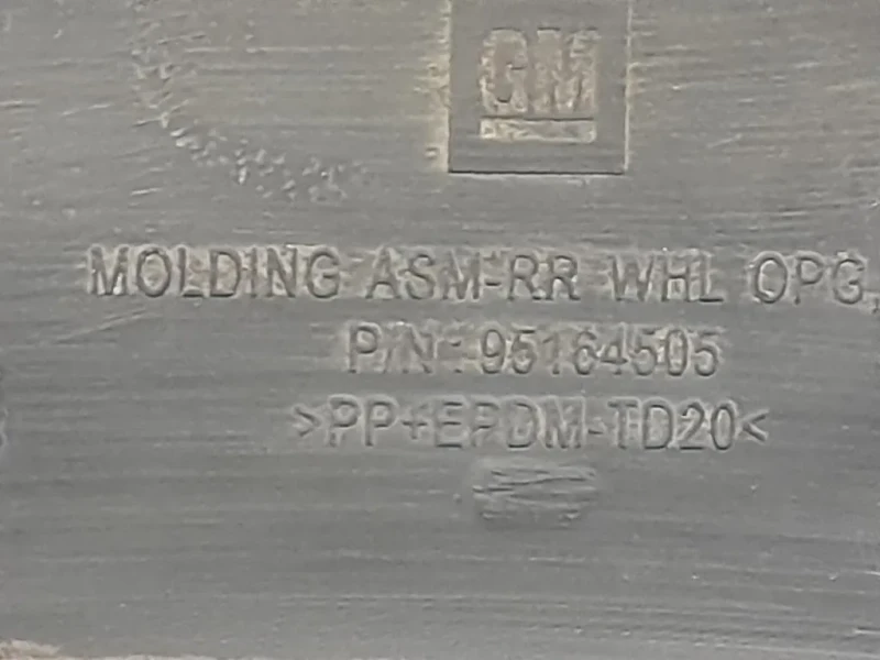 Passaruota POST SX 95164505 Opel Mokka 2013