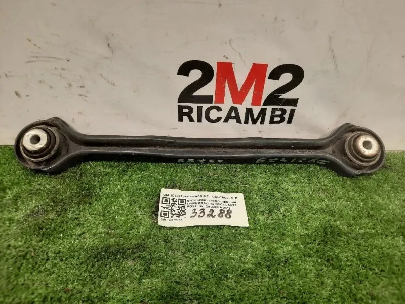 Braccio Oscillante POST DX 6763471-06 BRACCIO DE CONTROLLO POST SX Bmw Serie 1 E87 Berlina 2005