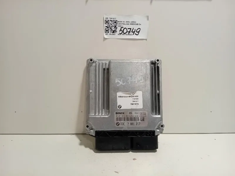 Centralina Iniezione 7801217 Bmw X3 E83 2004
