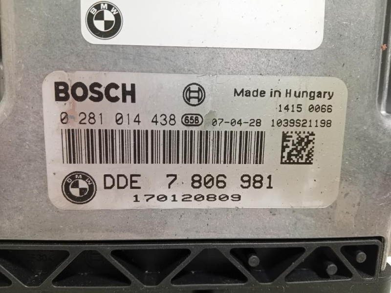 Centralina Iniezione 7806981 0281014438 Bmw X3 E83 2004