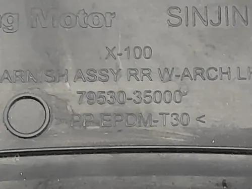 Passaruota POST SX 795630-35000 Ssangyong Tivoli 2015