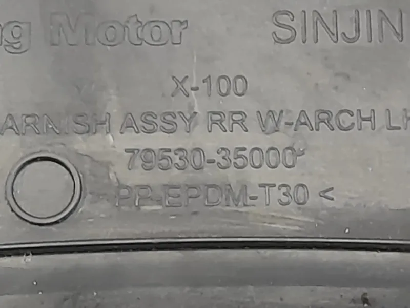 Passaruota POST SX 795630-35000 Ssangyong Tivoli 2015