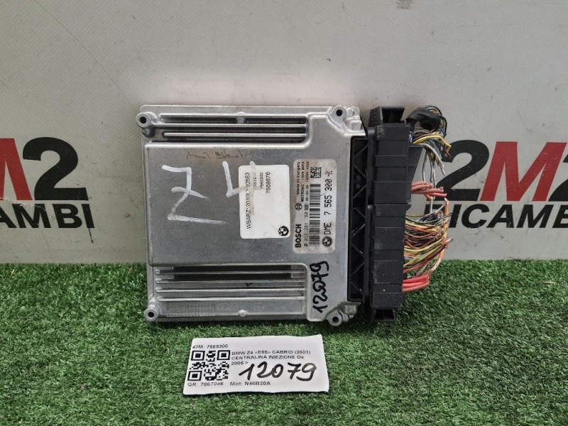 Centralina Iniezione 7565300 Bmw Z4 E85 Cabrio 2003