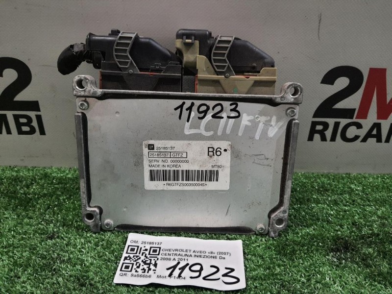 Centralina Iniezione 25185137 Chevrolet AVEO II 2007