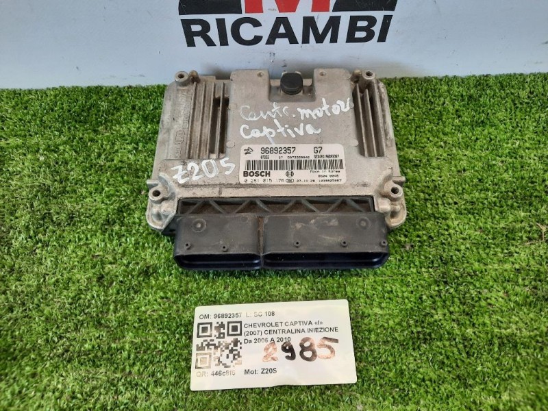 Centralina Iniezione 96892357 Chevrolet Captiva I 2007