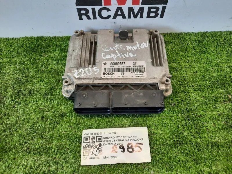 Centralina Iniezione 96892357 Chevrolet Captiva I 2007