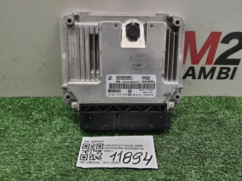 Centralina Iniezione 96983951 Chevrolet Cruze 2009