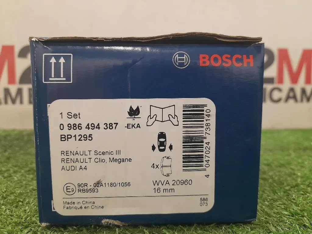 Pastiglie Freni POST BOSCH 0986494387 NUOVO Renault CLIO III 2006