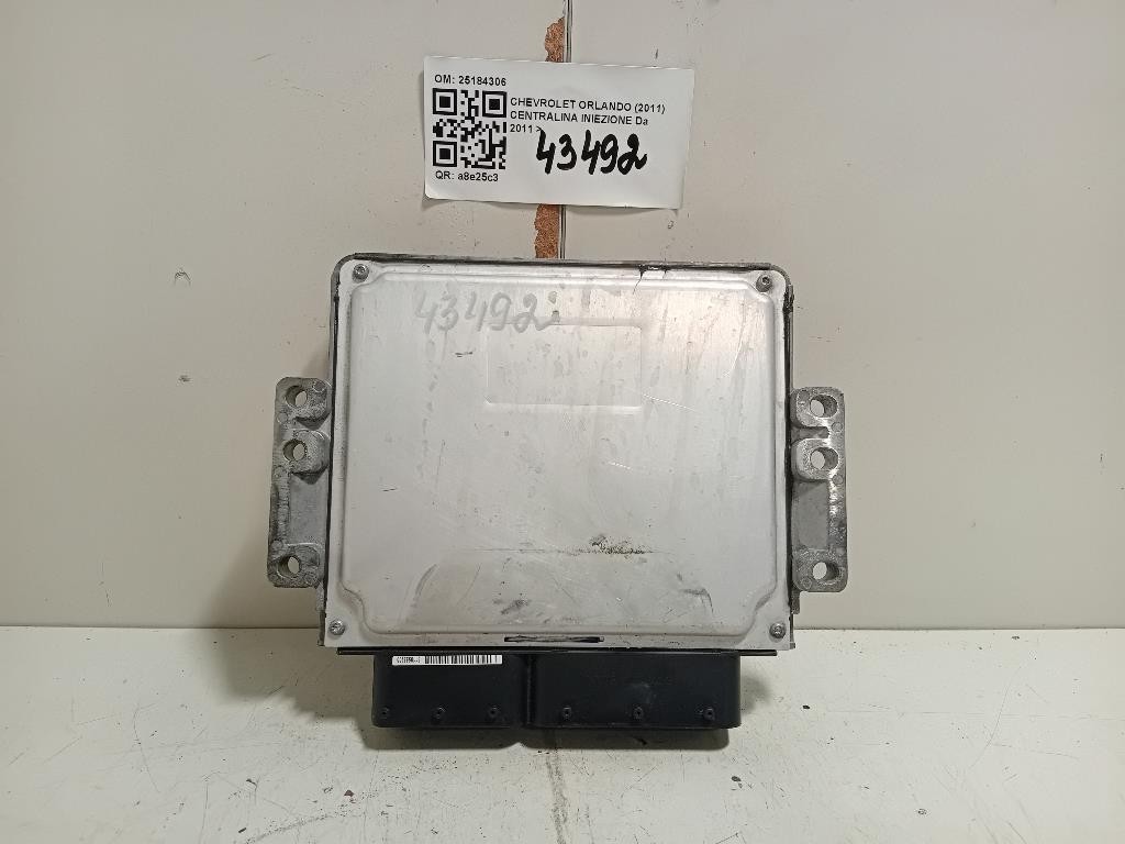 Centralina Iniezione 25184306 Chevrolet Orlando 2011