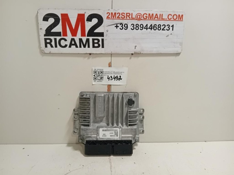 Centralina Iniezione 25184306 Chevrolet Orlando 2011