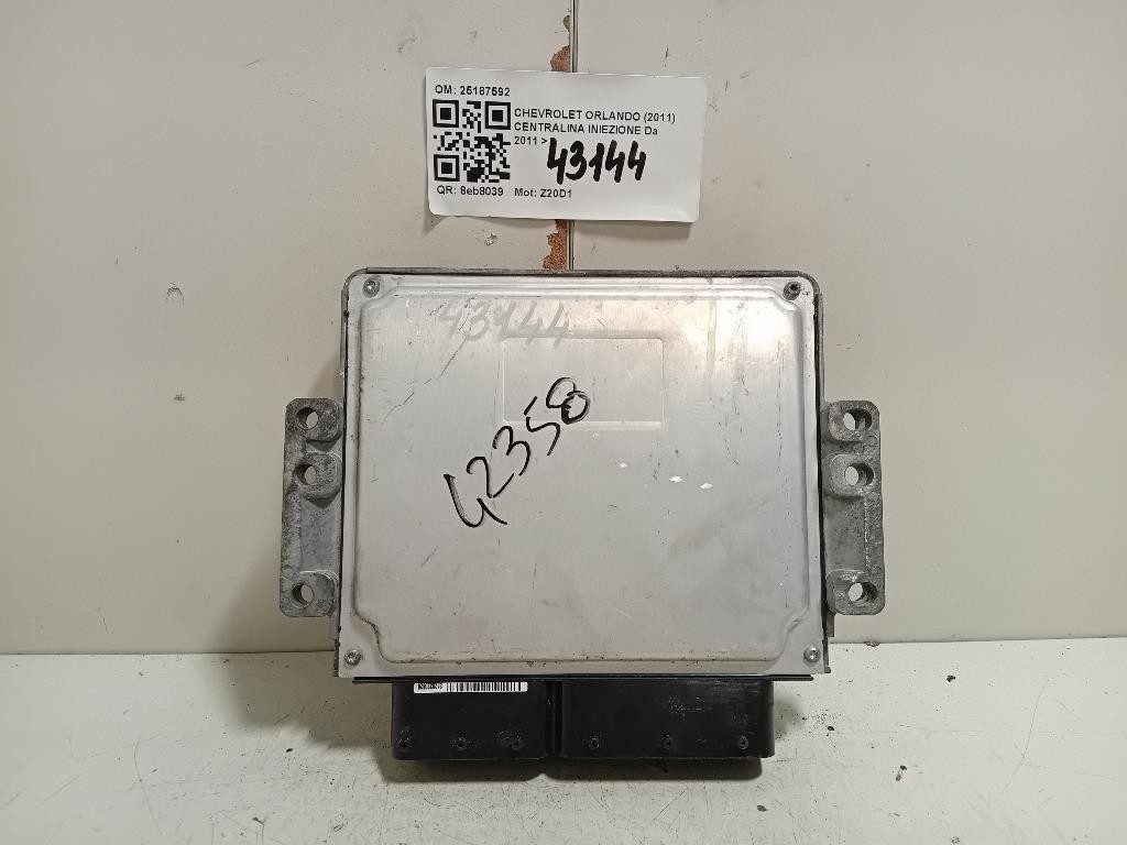 Centralina Iniezione 25187592 Chevrolet Orlando 2011