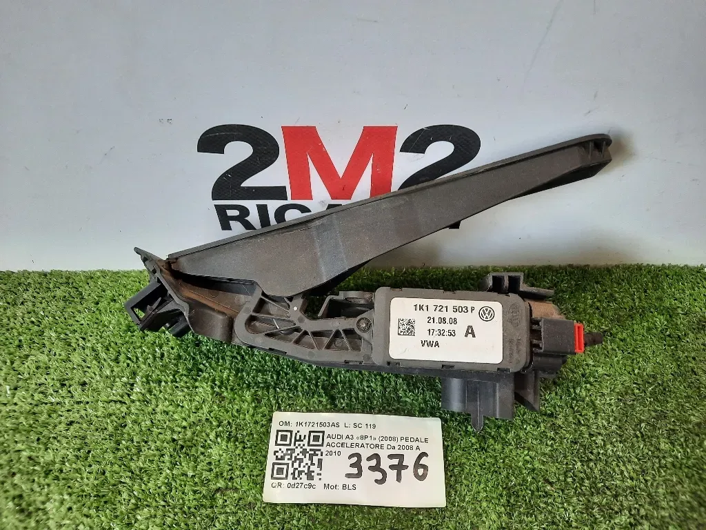 Pedale Acceleratore 1K1721503AS Audi A3 8P1 2008