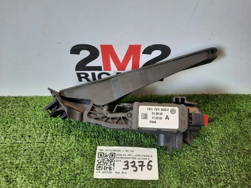 Pedale Acceleratore 1K1721503AS Audi A3 8P1 2008