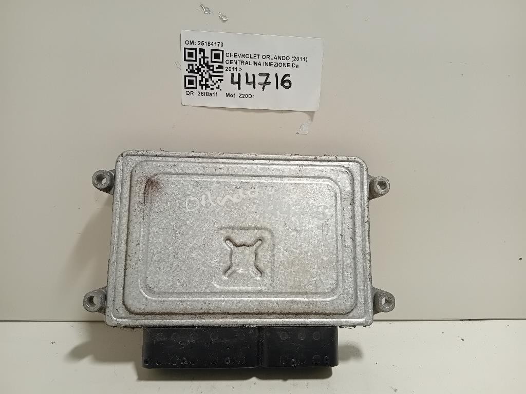 Centralina Iniezione 25184173 Chevrolet Orlando 2011