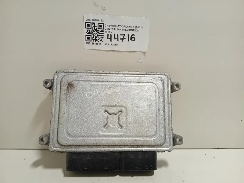 Centralina Iniezione 25184173 Chevrolet Orlando 2011