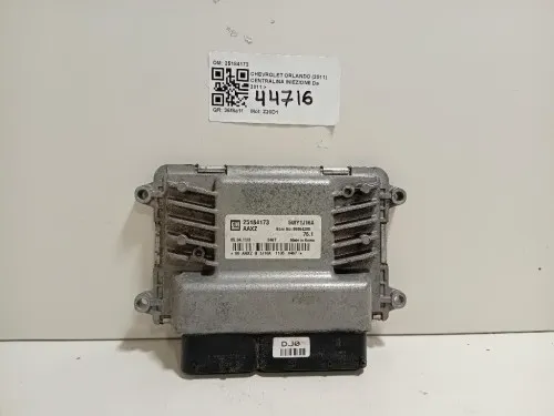 Centralina Iniezione 25184173 Chevrolet Orlando 2011